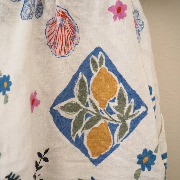 Label of Love Portafino Playsuit Short Sleeve Floral Romper sz L - Picture 5 of 13